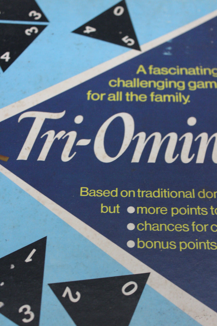 Vintage Tri Ominos Board Game - Kernow Furniture