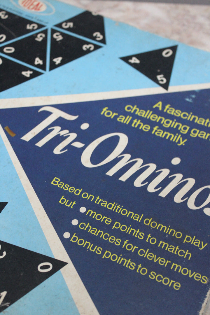 Vintage Tri Ominos Board Game - Kernow Furniture