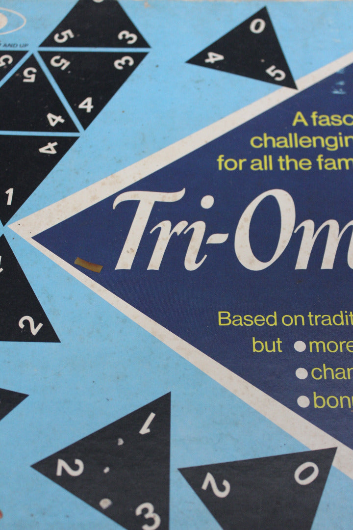 Vintage Tri Ominos Board Game - Kernow Furniture