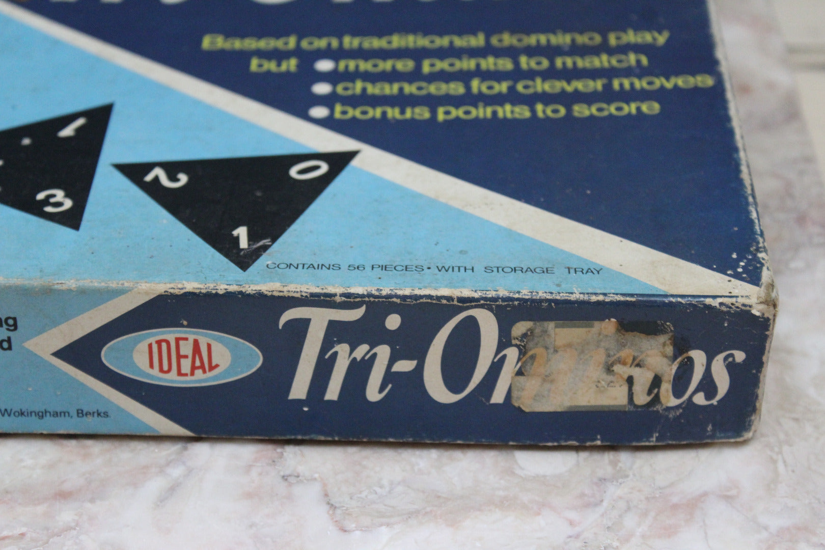 Vintage Tri Ominos Board Game - Kernow Furniture