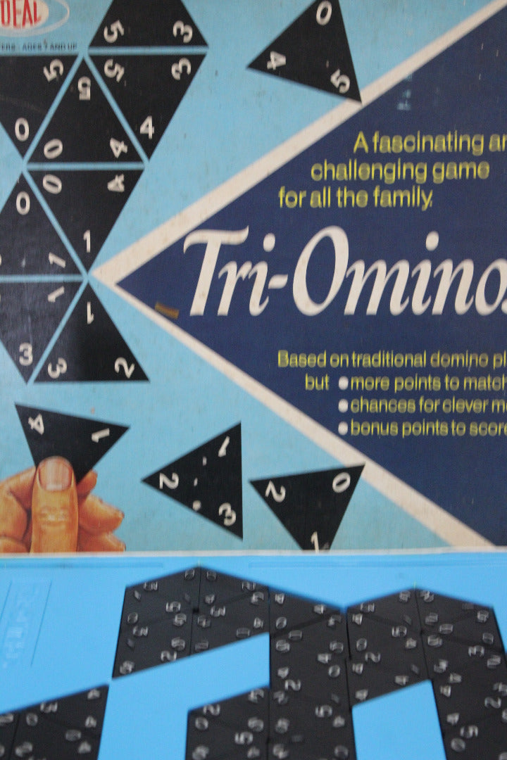 Vintage Tri Ominos Board Game - Kernow Furniture