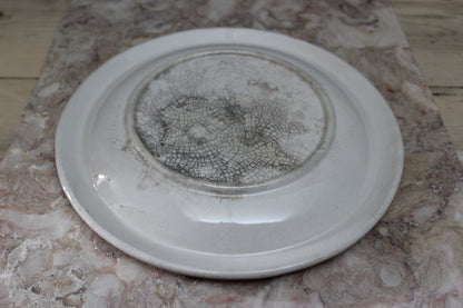 Large Floral Rose Serving Plate - Kernow Furniture