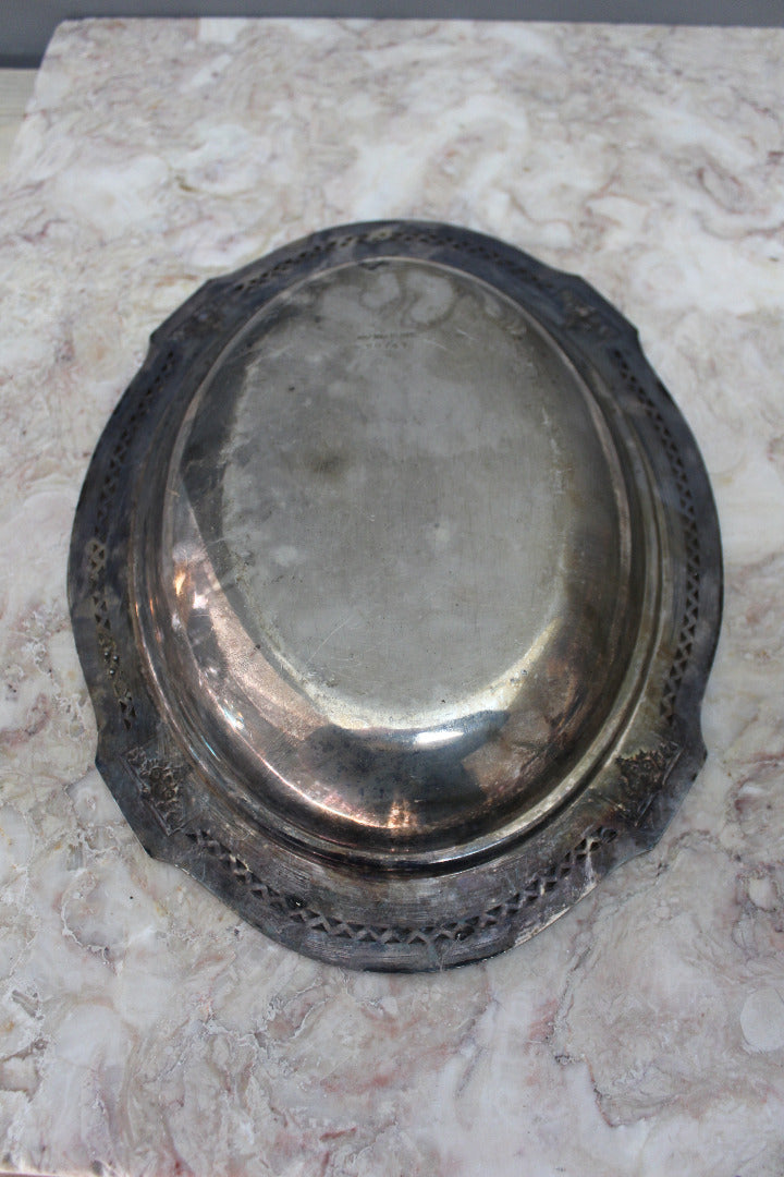 Rogers Bros 1847 Silver Plate Bowl - Kernow Furniture