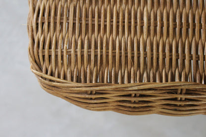 Retro Style Wicker Coffee Table - Kernow Furniture