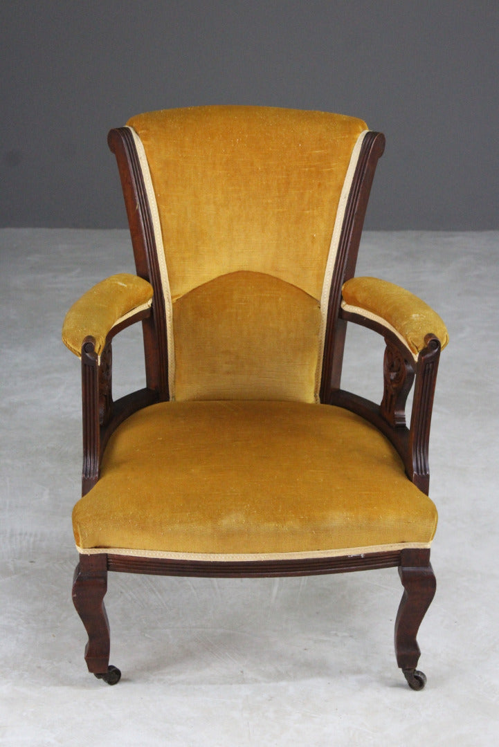 Edwardian Small Armchair - Kernow Furniture