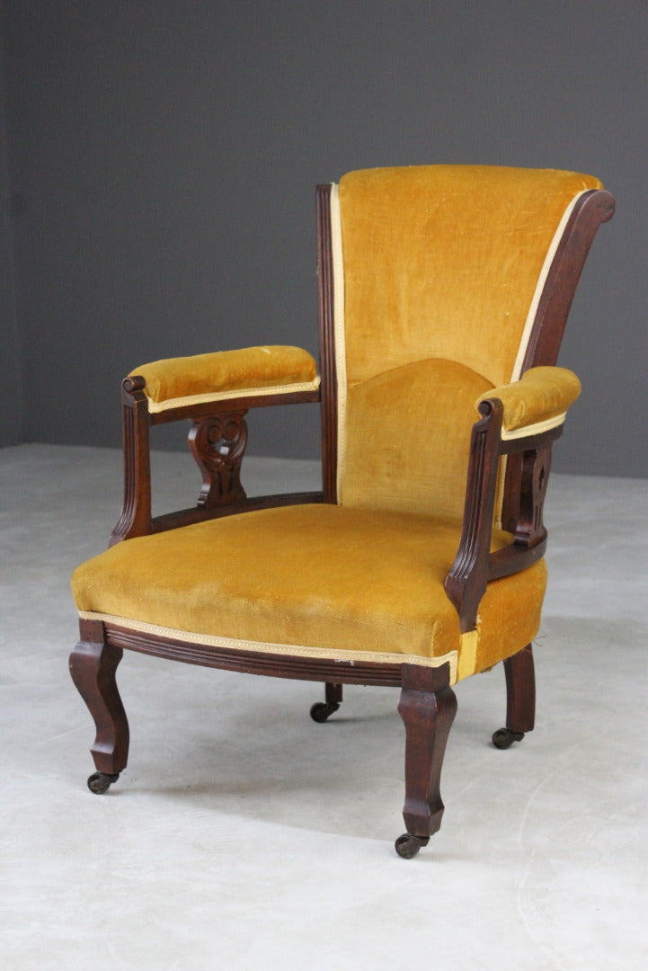 Edwardian Small Armchair - Kernow Furniture