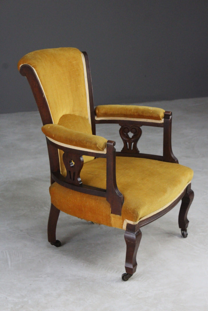 Edwardian Small Armchair - Kernow Furniture