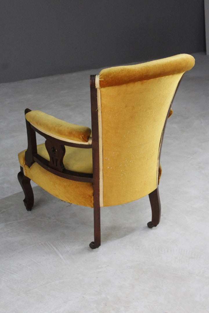 Edwardian Small Armchair - Kernow Furniture