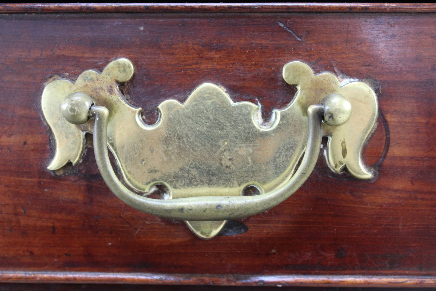 Antique Mahogany Writing Bureau - Kernow Furniture