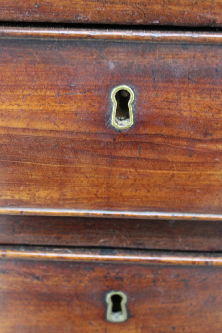 Antique Mahogany Writing Bureau - Kernow Furniture