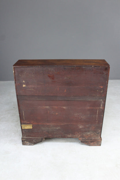 Antique Mahogany Writing Bureau - Kernow Furniture