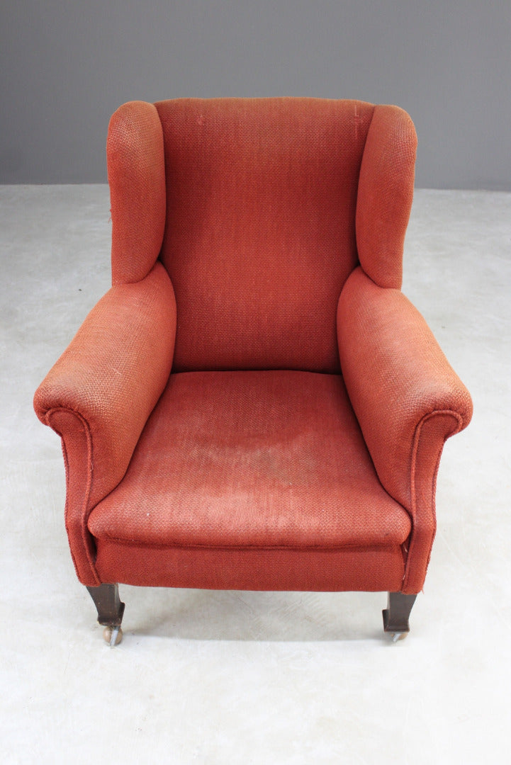 Antique Edwardian Armchair - Kernow Furniture