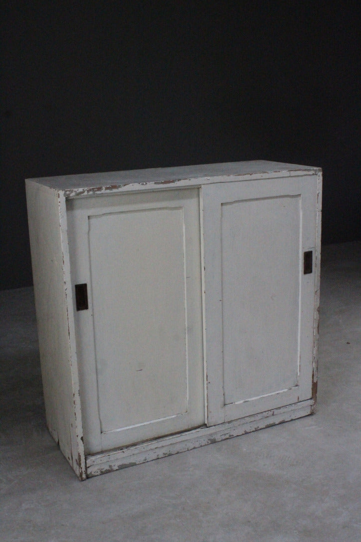 Vintage Pine British Rail Cupboard - Kernow Furniture