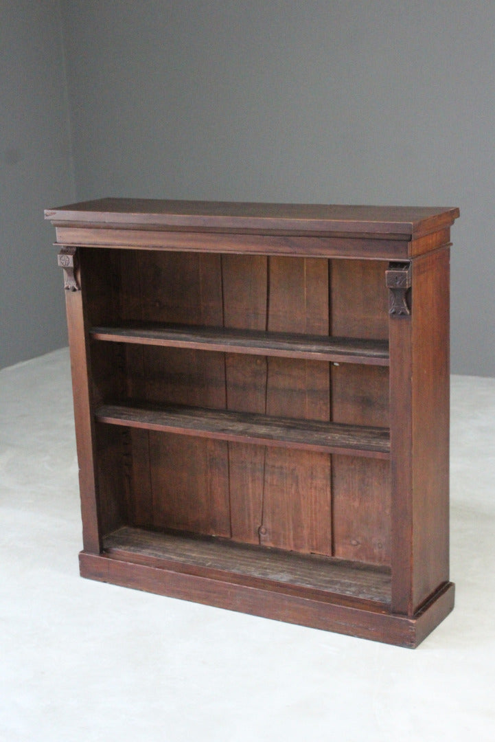 Victorian Mahogany Bookcase - Kernow Furniture