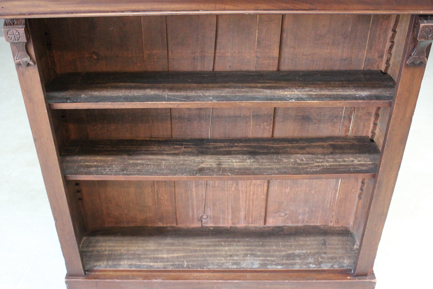 Victorian Mahogany Bookcase - Kernow Furniture