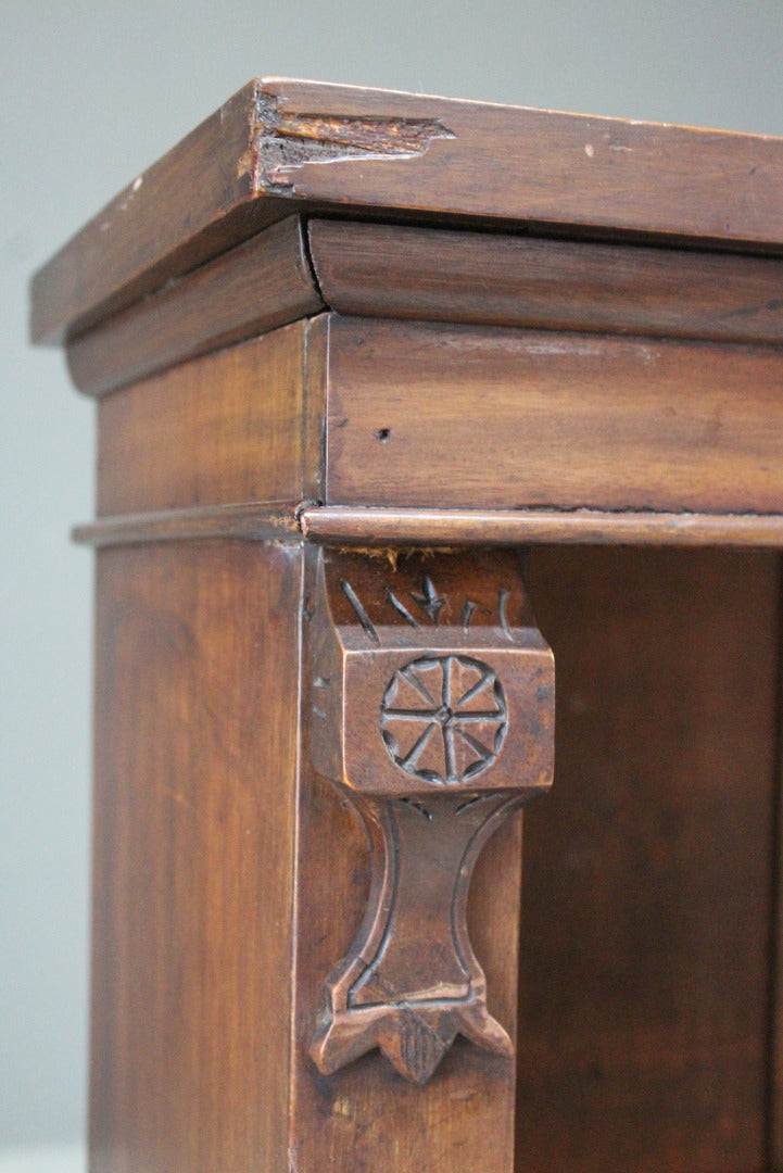 Victorian Mahogany Bookcase - Kernow Furniture