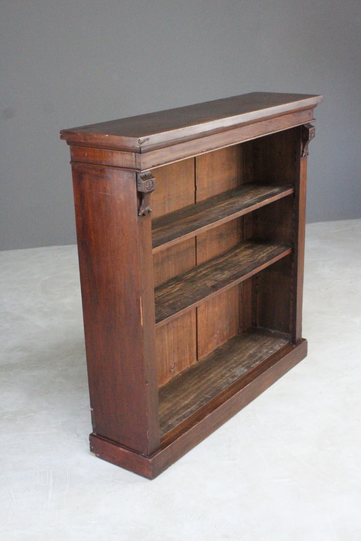 Victorian Mahogany Bookcase - Kernow Furniture