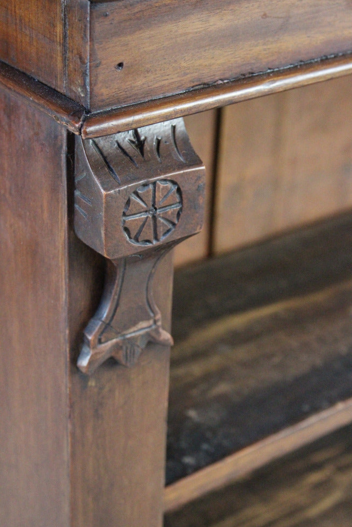 Victorian Mahogany Bookcase - Kernow Furniture