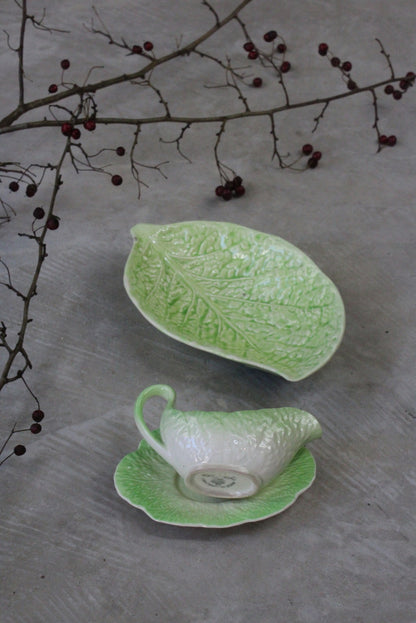 Crown Devon Dish & Cabbage Jug - Kernow Furniture