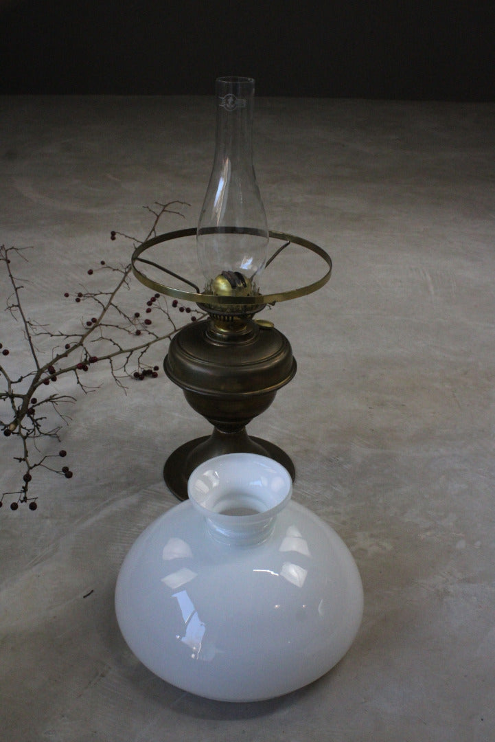 Brass Oil Lamp - Kernow Furniture