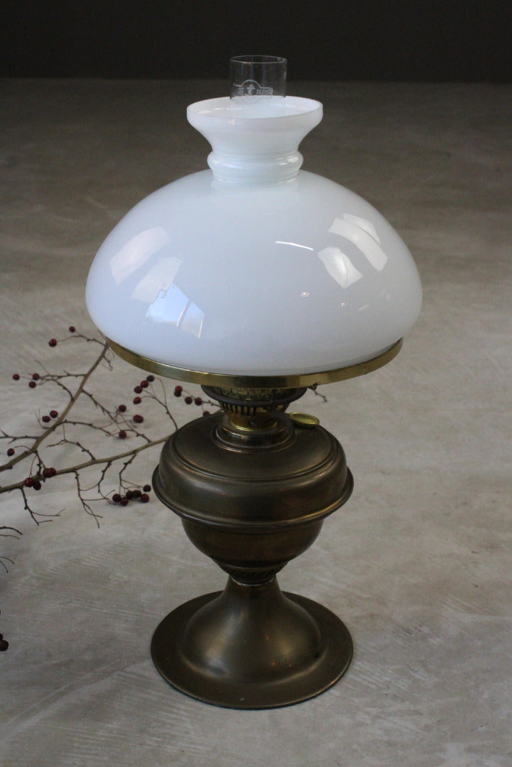 Brass Oil Lamp - Kernow Furniture