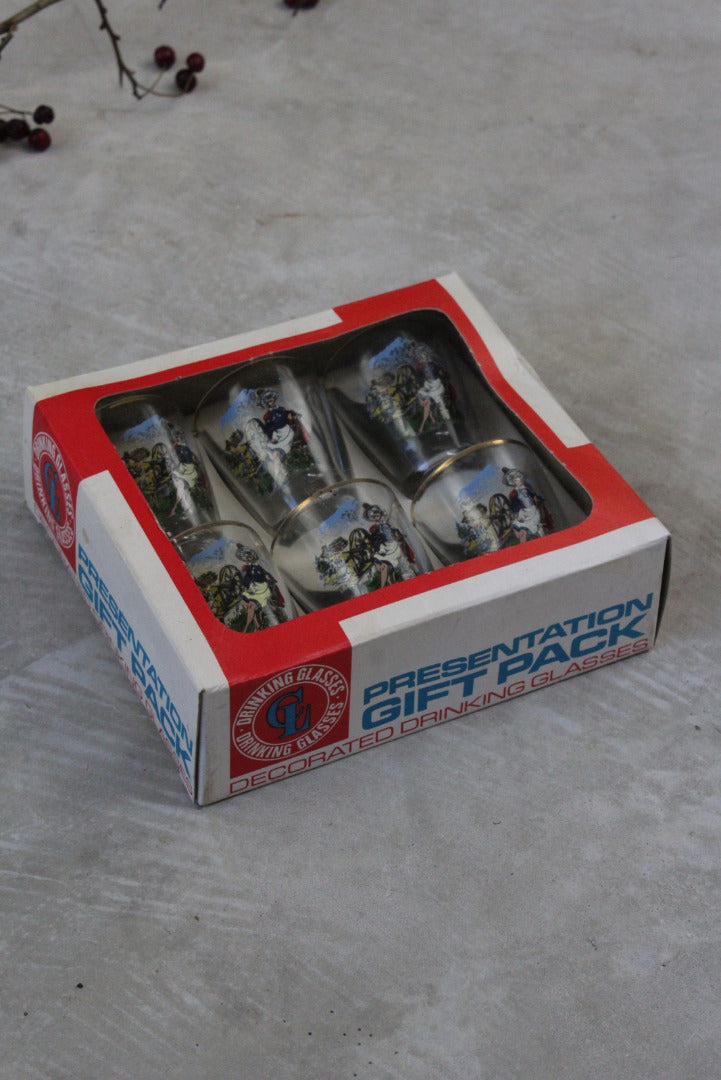 Retro Boxed Shot Glasses - Kernow Furniture