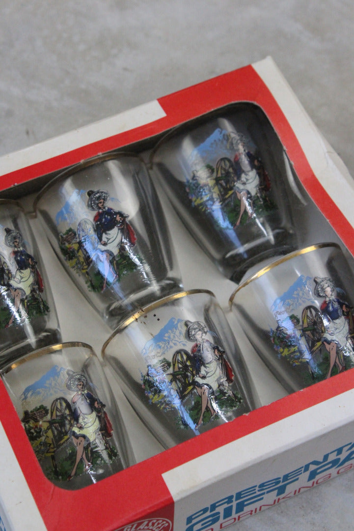 Retro Boxed Shot Glasses - Kernow Furniture