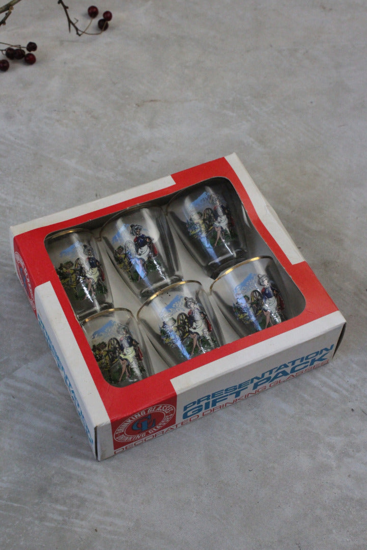 Retro Boxed Shot Glasses - Kernow Furniture