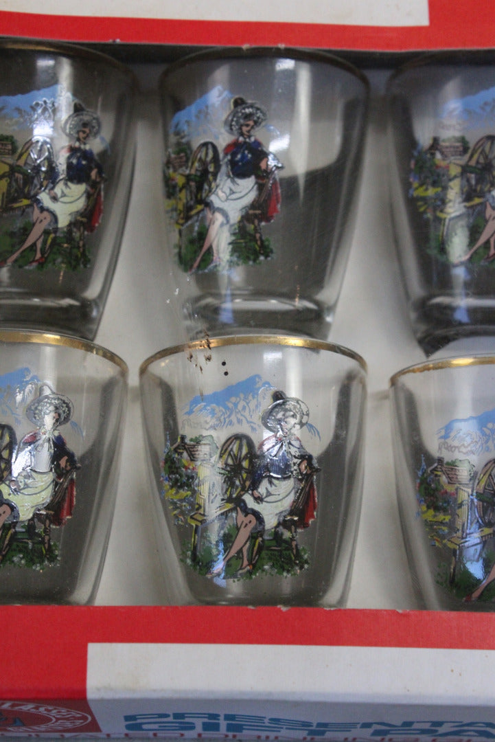 Retro Boxed Shot Glasses - Kernow Furniture