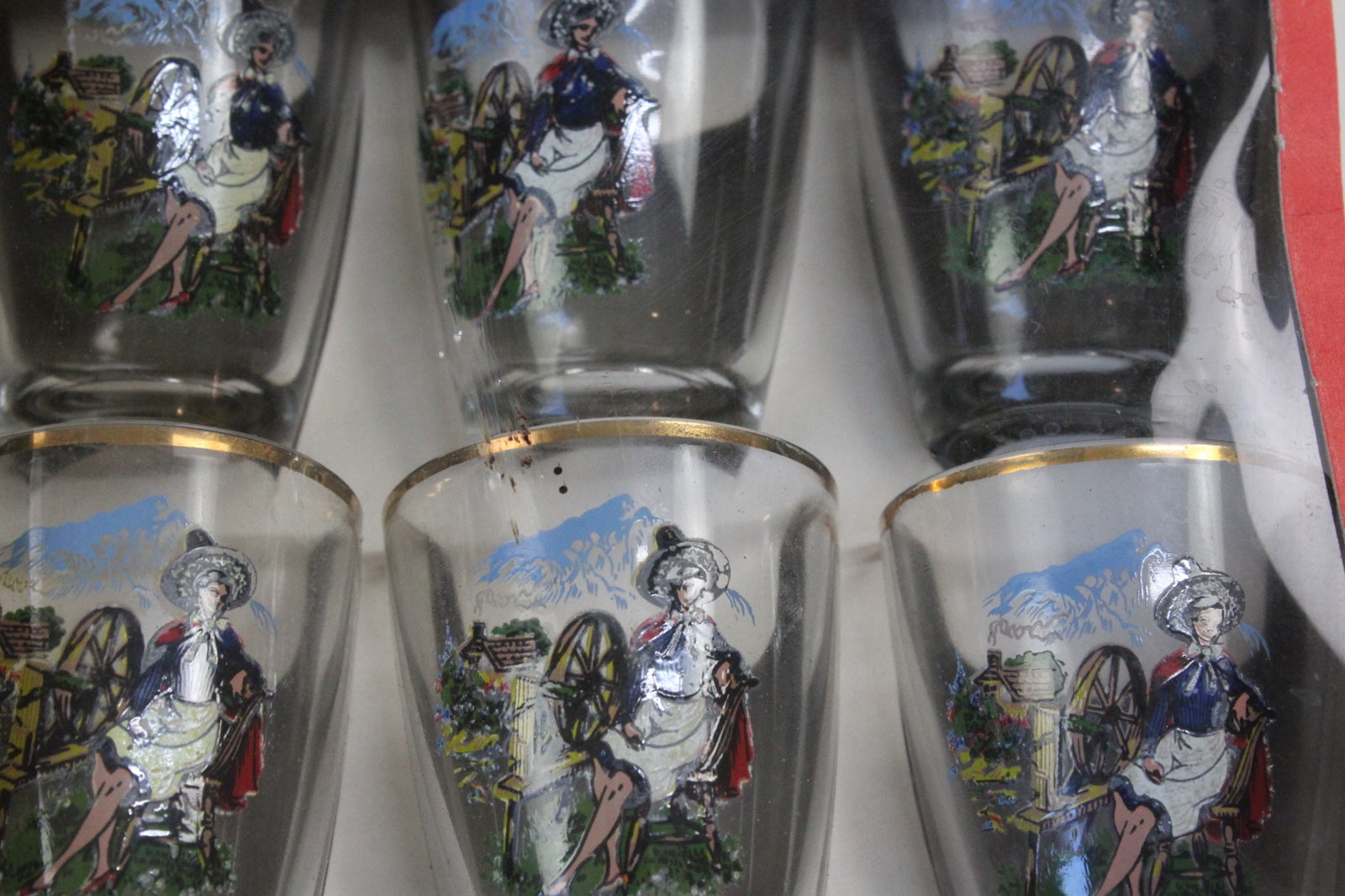 Retro Boxed Shot Glasses - Kernow Furniture