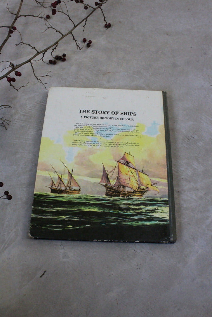 The Story of Ships - G Fouille Vintage Childs Book - Kernow Furniture