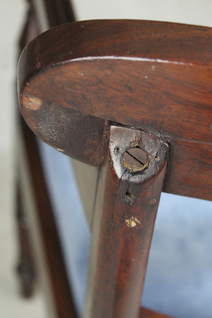 Antique Mahogany Carver Chair - Kernow Furniture