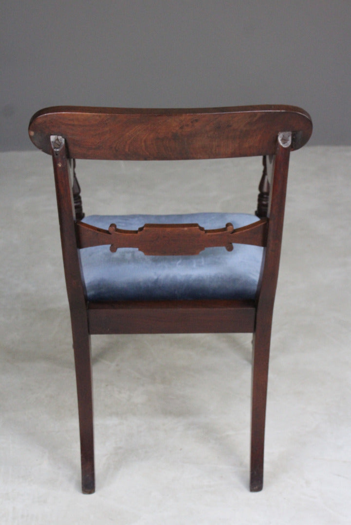 Antique Mahogany Carver Chair - Kernow Furniture