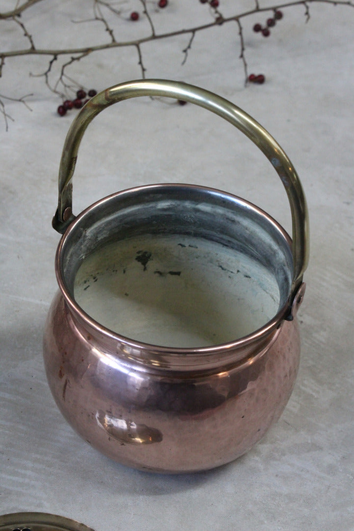 Hammered Copper Potpourri Simmering Pot - Kernow Furniture