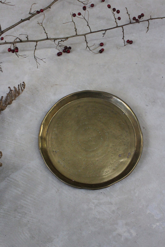 Eastern Brass Decorative Plate - Kernow Furniture
