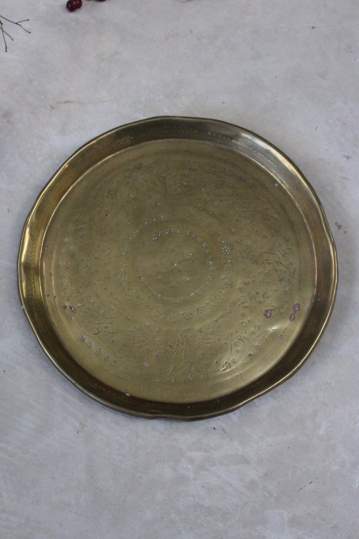 Eastern Brass Decorative Plate - Kernow Furniture