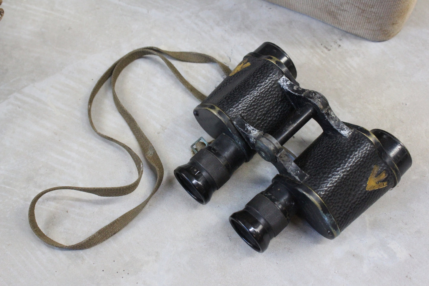 Military WW2 Kershaw Bino Prism No 2 MKII x 6 Binoculars & Case - Kernow Furniture