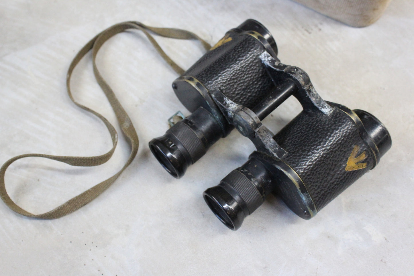 Military WW2 Kershaw Bino Prism No 2 MKII x 6 Binoculars & Case - Kernow Furniture