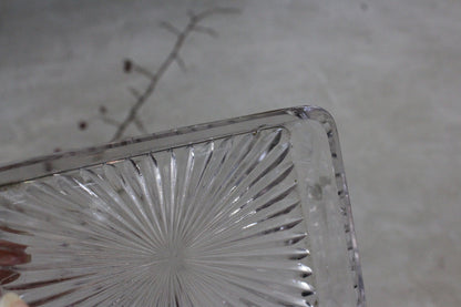 5 Vintage Glass Dishes - Kernow Furniture