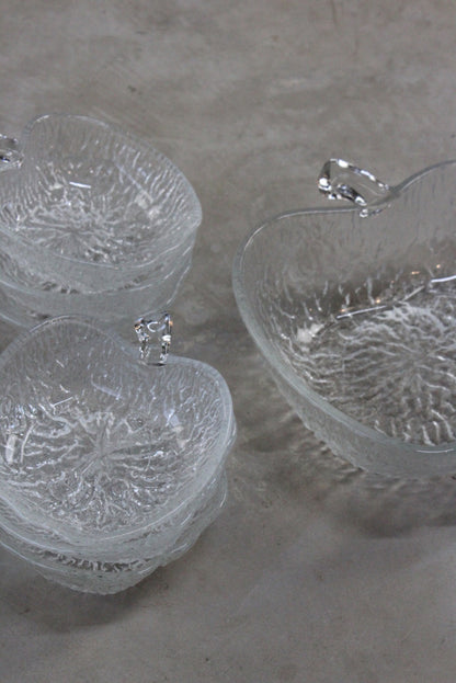 Ravenhead Glass Apple Dessert Set - Kernow Furniture