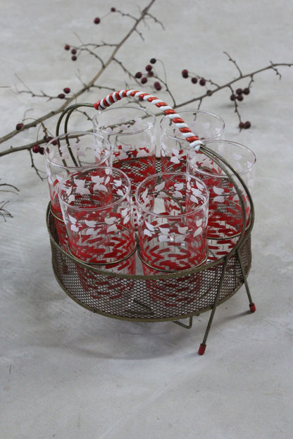 Retro Basket Glasses - Kernow Furniture