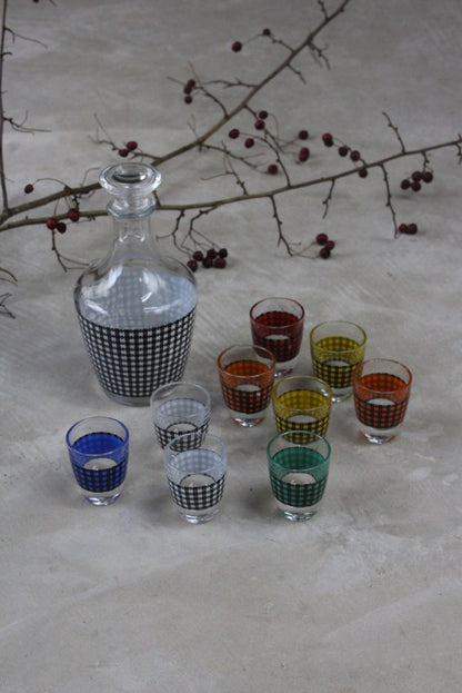 French Decanter & Shot Glasses - Kernow Furniture