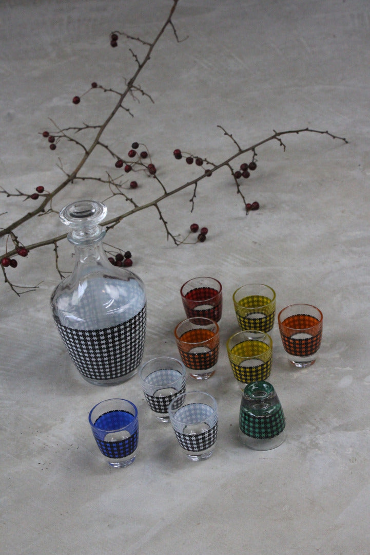 French Decanter & Shot Glasses - Kernow Furniture