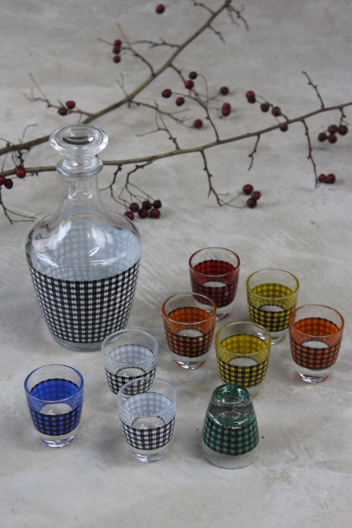 French Decanter & Shot Glasses - Kernow Furniture