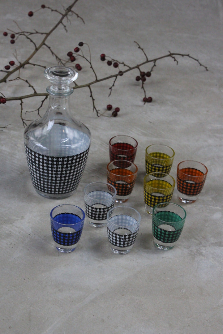 French Decanter & Shot Glasses - Kernow Furniture