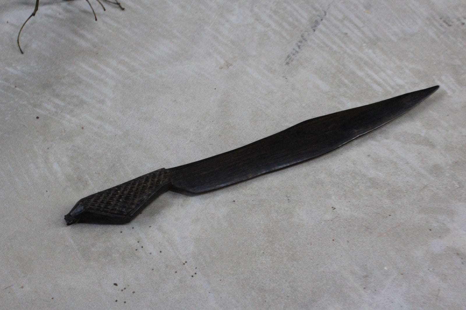 Carved African Letter Opener - Kernow Furniture