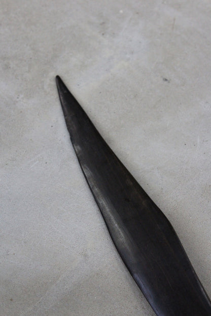 Carved African Letter Opener - Kernow Furniture