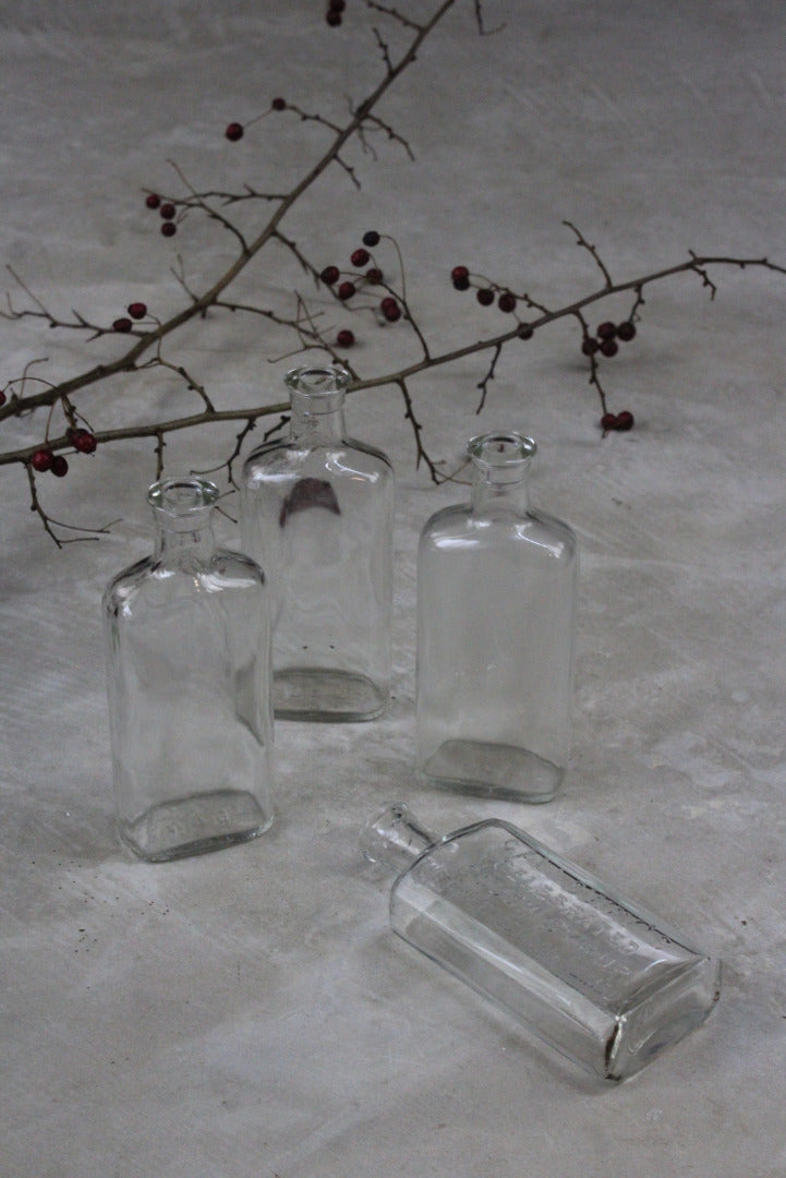 Vintage Glass Bottles - Kernow Furniture