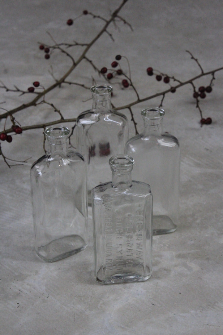 Vintage Glass Bottles - Kernow Furniture