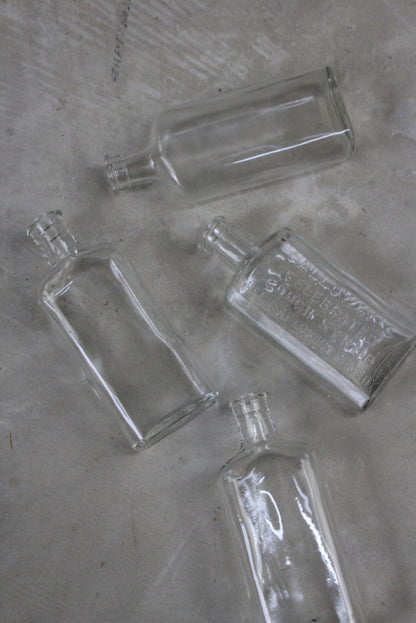 Vintage Glass Bottles - Kernow Furniture